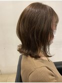 ギリギリくくれる★くびれボブ★30代40代50代/アースカラー
