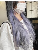 アゴーグ(agog) インナーカラー ×ラベンダー