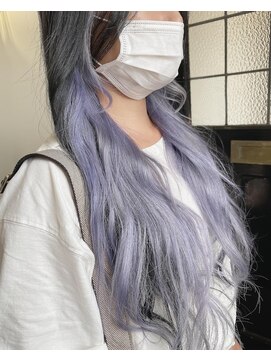 アゴーグ(agog) インナーカラー ×ラベンダー