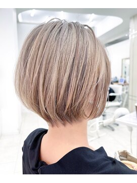 ミチオ ノザワ ヘアサロン ギンザ(Michio Nozawa HAIR SALON Ginza) 【白髪ぼかし】フルブリーチ☆エアータッチバレイヤージュ