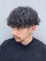 フィフス 名駅(fifth) 波巻きツイストスパイラルツーブロック束感マッシュメンズパーマ