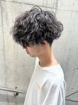 フレイム(FLAME)&nbsp;【FLAME 天文館】波巻きスパイラルパーマ×マッシュヘア