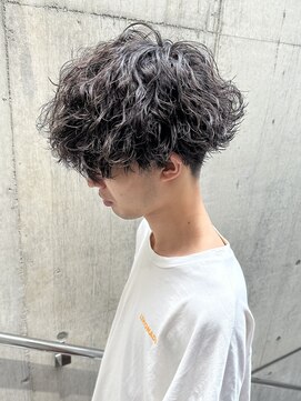 フレイム(FLAME) 【FLAME 天文館】波巻きスパイラルパーマ×マッシュヘア