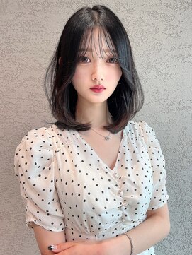 ロンド アンブル 四条烏丸(Lond ambre) 【Lond ambre】五島巨幹 アッシュカラー/髪質改善/顔周り