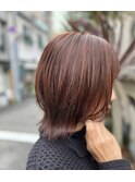 軽め♪ミディアムにスタイルチェンジ(^^)   30代