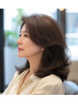 ラクレール 五香&nbsp;ミディアムスタイル【松戸#五香#白髪染め#カラー専門店】