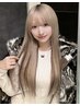 [速水指名]ケアブリーチ+カラー+トリートメント25850円