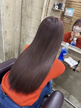 ヘアカロン 熊本本店(Hair CALON) ピンクブラウン