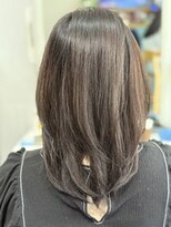 スナリー(Snaly)&nbsp;レイヤースタイル/伸ばし中/内巻きワンカール