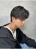 MEN'S HAIR/ダークアッシュ/ニュアンスパーマ/韓国マッシュ