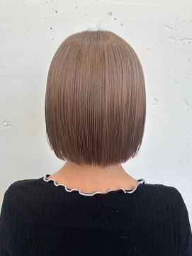 ジルスタジオ(JILL STUDIO) JILL STUDIO　ミディアムボブ/ミルクティーベージュ