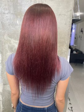 キング 枚方店(K!ng) 縮毛矯正髪質改善ハイライトレイヤーカット枚方美容室エクステ