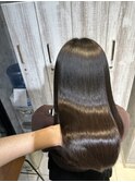 ツヤツヤ髪質改善カラー×うるサラトリートメント［成瀬/町田］