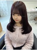 13831黒髪オリーブグレージュ髪質改善ストレート暗髪レイヤー