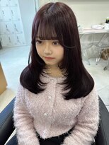 ベレーザシェルト(Beleza scelto) 13831黒髪オリーブグレージュ髪質改善ストレート暗髪レイヤー