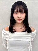 韓国ヘア/レイヤーカット/ワンカール/小顔カット/イメチェン