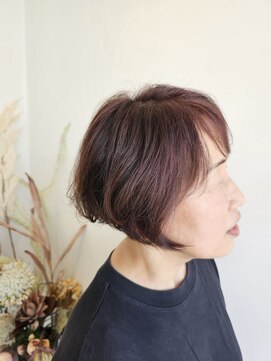 アンジュール ショートボブ