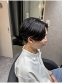 毛流れセンターパート