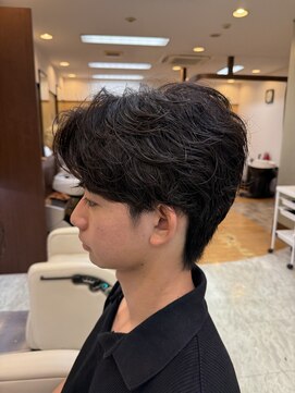 マキシム ナカイ(MAXIM NAKAI) ナチュラルカールセンターパートナチュラルツーブロック