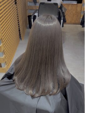 エトバイイオエ(et by ioe) 黒髪/ボブルフ/ネビージュ/小顔/ワンレン/髪質改善/グレージュ