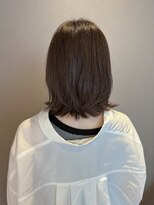 オン キャナルシティ博多前店(on)&nbsp;【竹内哉汰】大人ボブ/育むグレイ×オリーブベージュ/30代/博多