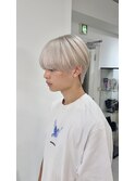 MEN’S HAIR/ブルーブラック/フェザーパーマ/渋谷