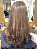 ニューラインギンザ(New-Line 銀座)&nbsp;低めセミロングレイヤー【中野莉子】