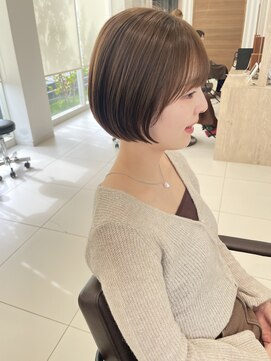 アース 鶴岡店(HAIR&MAKE EARTH) ショートとボブのあいだ