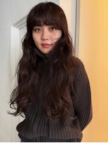 レター(LETTER)&nbsp;ロングヘア/long hair/パーマ/巻き髪/dark brown