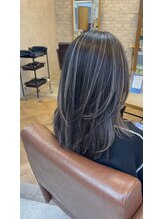パルフェ ヘアー バイ オーク 九大学研都市(parfait hair byOAK)&nbsp;コントラストハイライト