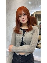 シグマルミエ 福島店(SIGMA LUMIER)&nbsp;ツヤ感のあるオレンジカラー◎