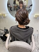 ヘアセット クラン ルシェ 心斎橋玉屋町店(hair set Clan luce) サイドアップ