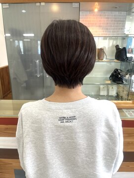 トップヘアー 中庄店(TOP HAIR fuapua) ショートボブ【りり】