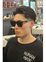 ミスターバーバー(Mr.BARBER)&nbsp;taper fade リバースパーマスタイル