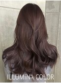 透明感/ラベンダー/ブラウングレージュ/レイヤーカット