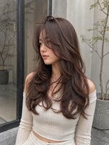 エヌ 大阪梅田茶屋町(enu) 海外風バタフライレイヤーカット