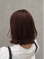 バサ 鷺ノ宮店(BASSA)&nbsp;【庭野　カラー】ウェーブヘア×ショコラピンク