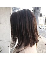 ルーナヘアー(LUNA hair)&nbsp;『京都 ルーナ』 外ハネグラデーション 【草木真一郎】