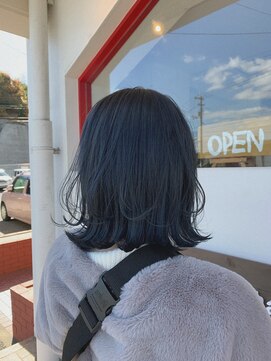 アモヘアー 城山店(amo hair) : ダブルカラー ブルージュ