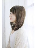 ゆるふわ内巻きレイヤースタイル