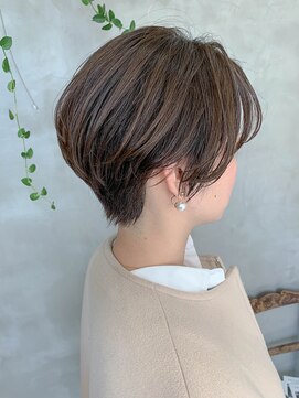 テトヘアー(teto hair) ハンサムショート、マニッシュショート、アッシュブラウン