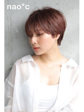 ナオシ トレス 富雄店(nao*c tres) 【富雄nao*c tres】大人かわいい小顔☆ナチュラルショートボブ