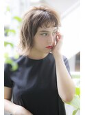 〈mielhair新宿〉オン眉　ボブ　前髪カット　透明感