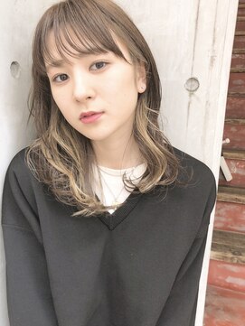 シャンプーボーイ ヒノ(SHAMPOO BOY Hino) 愛されロング×インナーカラー