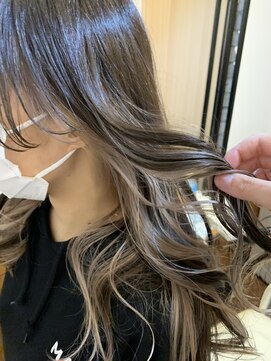 モードファクター デザイナーズサロン(mode Factor designer's salon) インナーカラー×レイヤー