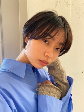ラミ(L'ami) シースルーバング×ショート