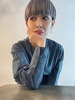 チクロヘアー(Ticro hair) 【Ticro大石】シルバーマッシュショート