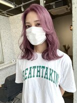 ラニヘアサロン(lani hair salon)&nbsp;【天神/大名】ラベンダーピンク【ピンク系】