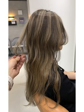 レックス 中野(rex) バレイヤージュ　小顔に魅せるヘアー