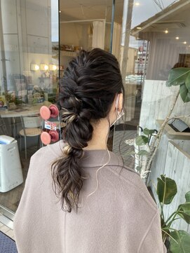 カリテス(XARITES) うなじスッキリ編みおろし！結婚式 二次会 花嫁 ドレス 着物